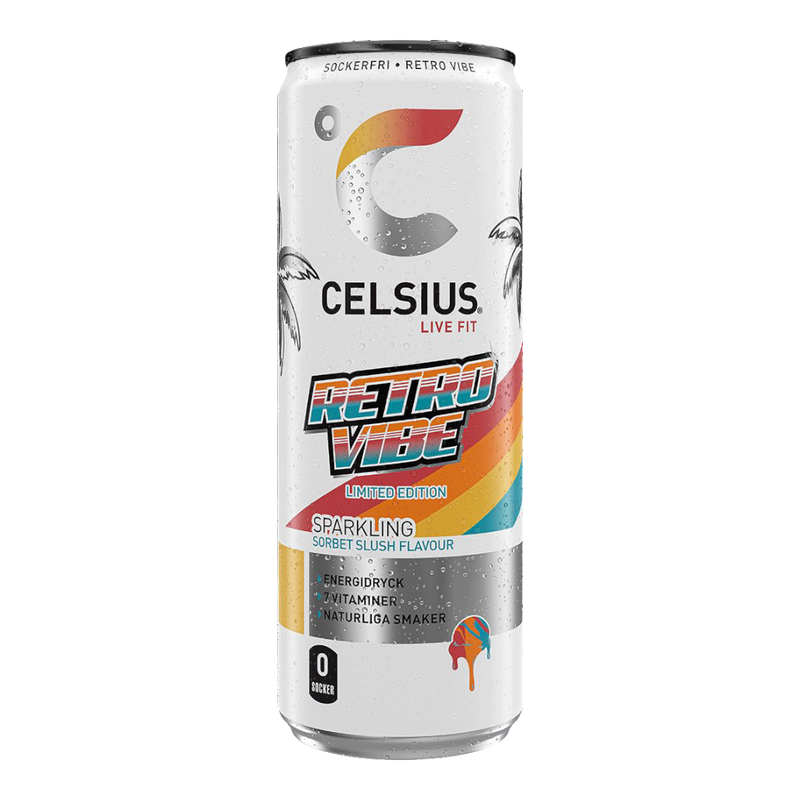 Celsius Retro Vibe 355ml