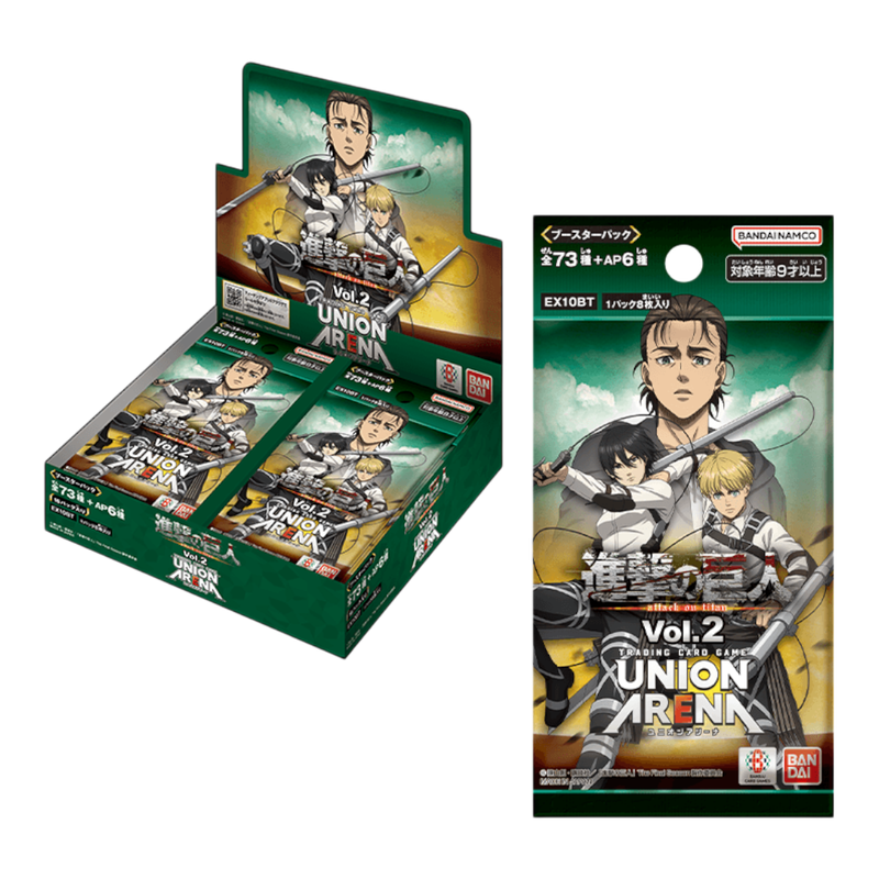 Union Arena Attack On Titan Vol.2 Booster Box (JP)