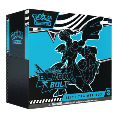 Pokémon Scarlet & Violet 10.5: Black Bolt Elite Trainer Box