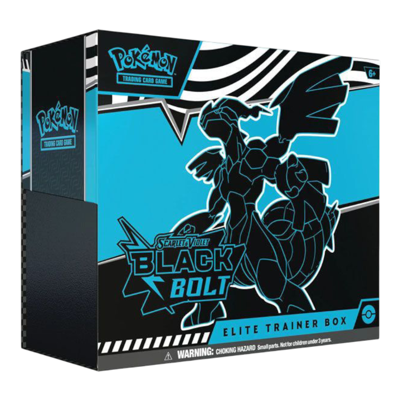 Pokémon Scarlet & Violet 10.5: Black Bolt Elite Trainer Box