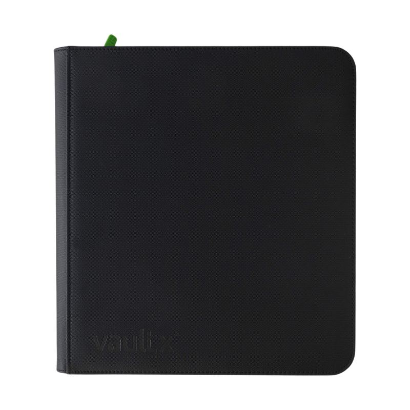 Vault X: Exo Tec Zip Binder 12-Pocket (Black)
