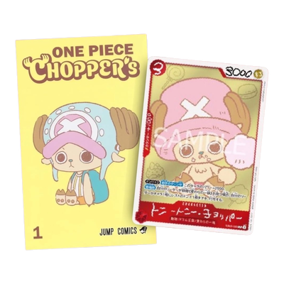 One Piece Chopper's Magazine Vol. 1 + Promo Kort