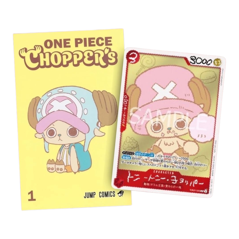 One Piece Chopper's Magazine Vol. 1 + Promo Kort