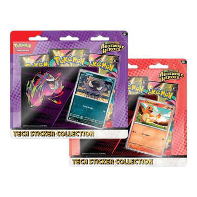 Pokémon Mega Evolutions: Ascended Heroes Tech Sticker Collection