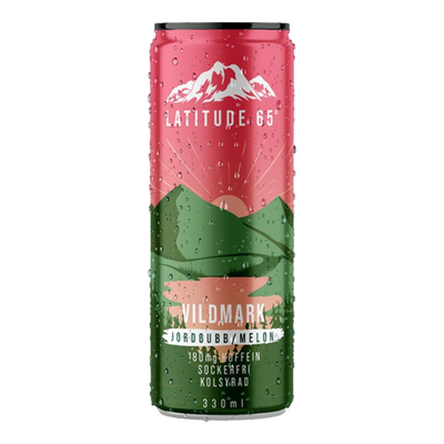 Latitude 65 Vildmark - Jordgubb/Melon 330ml