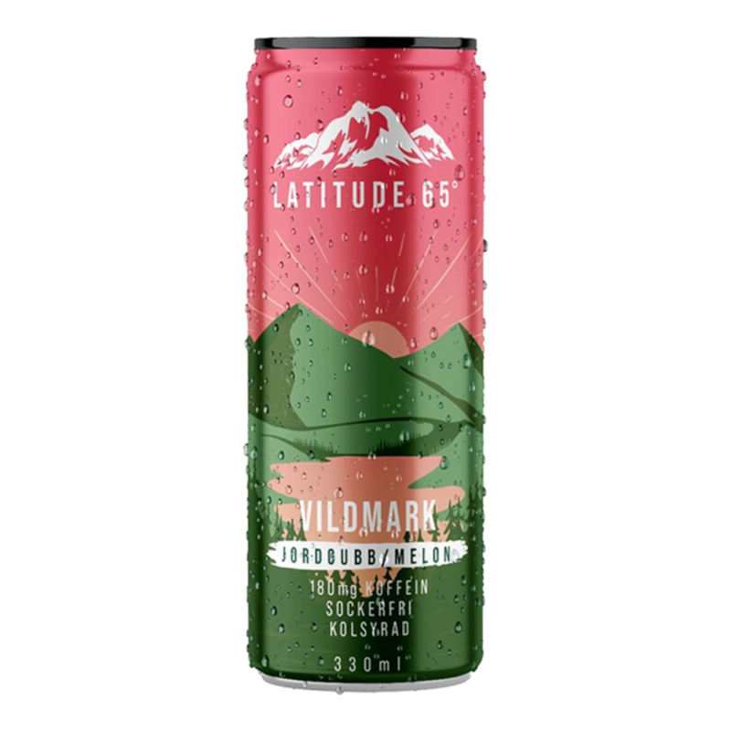Latitude 65 Vildmark - Jordgubb/Melon 330ml