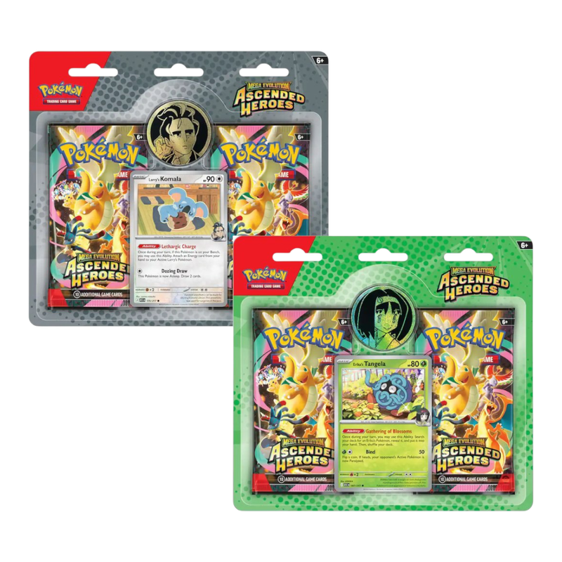 Pokémon Mega Evolutions: Ascended Heroes Enhanced 2-Pack Blister