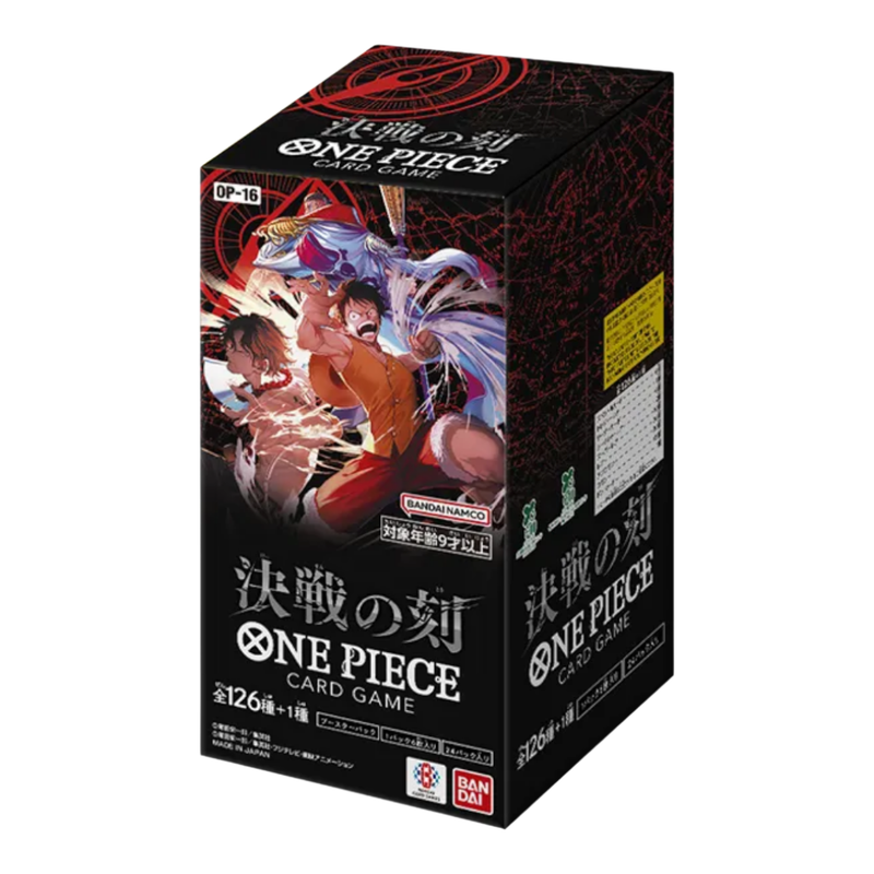 One Piece Card Game: OP16 The Time Of Battle Booster Box (JP)