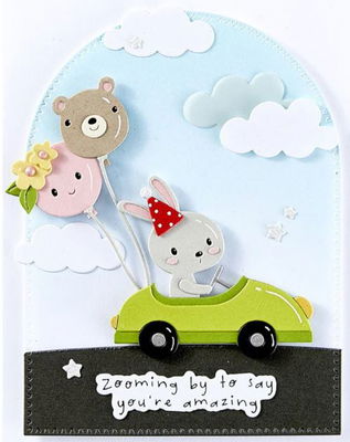Spellbinders - Etched Dies - Go Kart Go S4-1400