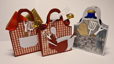 By Lene - Cutting & Embossing Die - Apron box  BLD1849