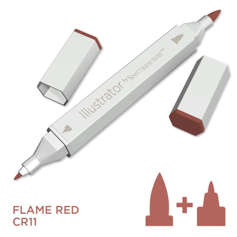 Spectrum Noir - Illustrator - CR11  Flame Red