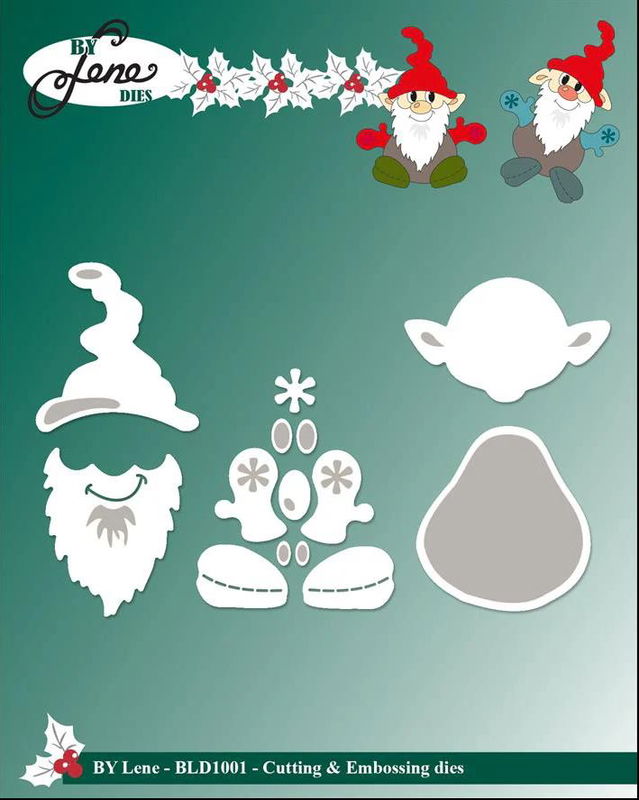 By Lene - Cutting & Embossing Die - Gnomes BLD1001