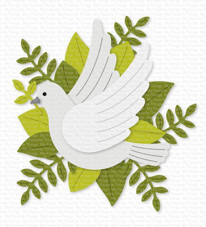 My Favorite Things - Die-namics -  Peaceful Dove MFT-2412