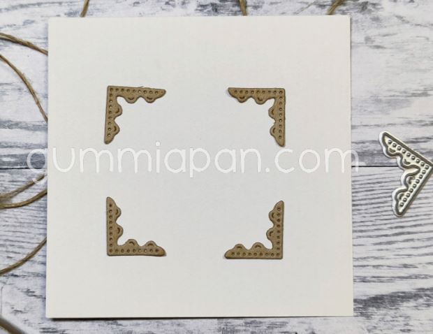 Gummiapan - Dies - Vågiga Fotohörn D251008