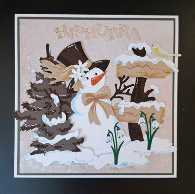 By Lene - Cutting & Embossing Die - Winter Sign  BLD1892