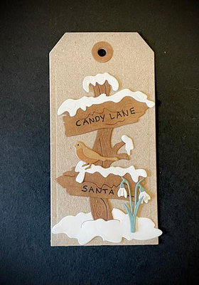 By Lene - Cutting & Embossing Die - Winter Sign  BLD1892