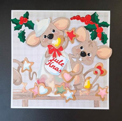 By Lene - Cutting & Embossing Die - Accessories for BLD1895.  BLD1896