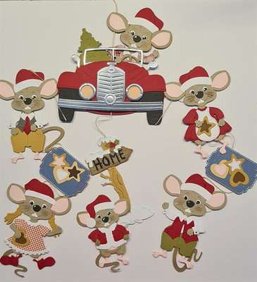 By Lene - Cutting & Embossing Die - Accessories for BLD1895.  BLD1896