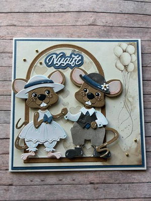By Lene - Cutting & Embossing Die - Accessories for BLD1895.  BLD1896