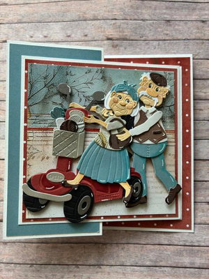 By Lene - Cutting & Embossing Die - Mobility Scooter BLD1898