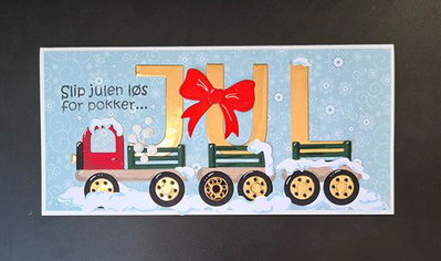 By Lene - Cutting & Embossing Die - Wooden Toy BLD1899