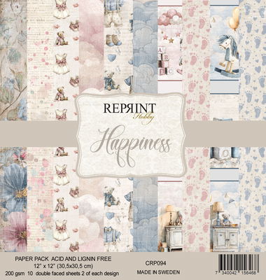 Reprint - Paperpack 12x12 - Happiness