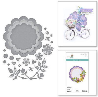 Spellbinders - Etched Dies - Scallop Journal Cards S4-1438