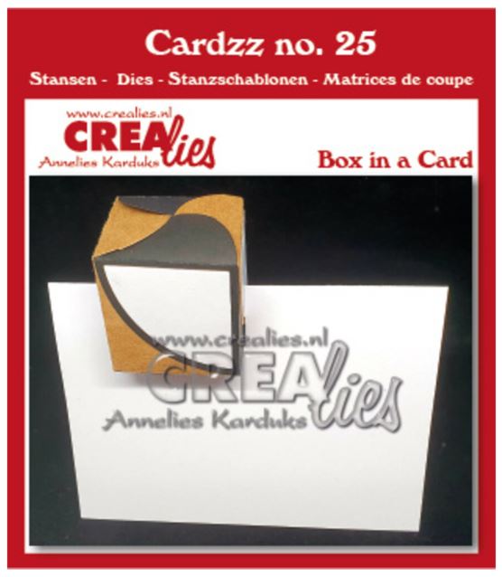 Crealies - Cardzz - Box in a Card CLCZ25