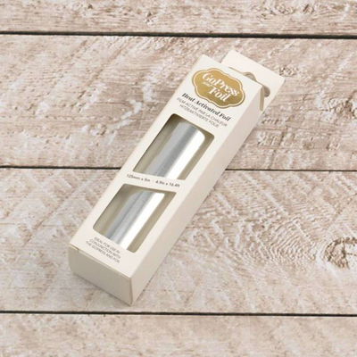 Foil - Silver Foil (Matte Finish) - 125mm x 5m