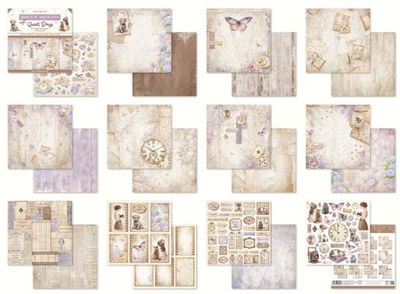 Stamperia - Paper Pad 8x8 - Quiet Days