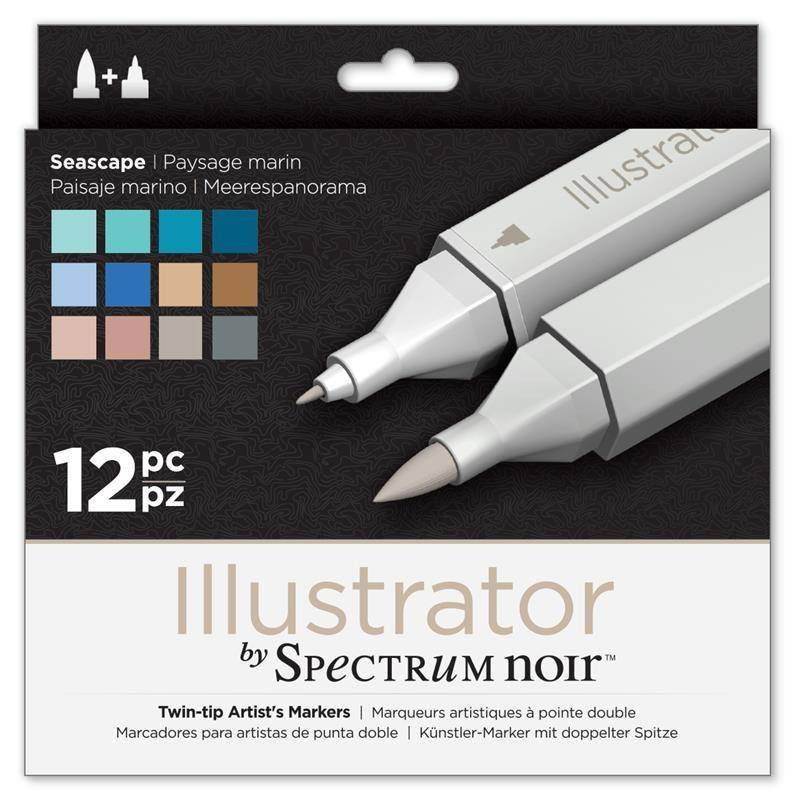 Spectrum Noir - Illustrator Seascape 12st