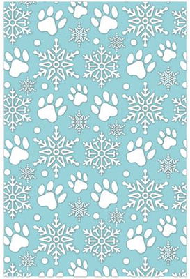 Crafters companion 4x6 - embossing folder - Santa Paws 2D SNPA