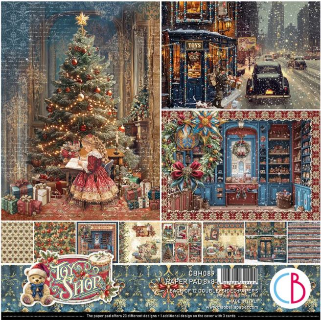 Ciao Bella - Toy Shop - paper pad 8x8