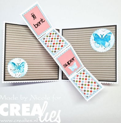 Crealies - Cardzz - Twist & Pop A5 Panels & Concertina Card & Booklet Filmstrip CLCZ330