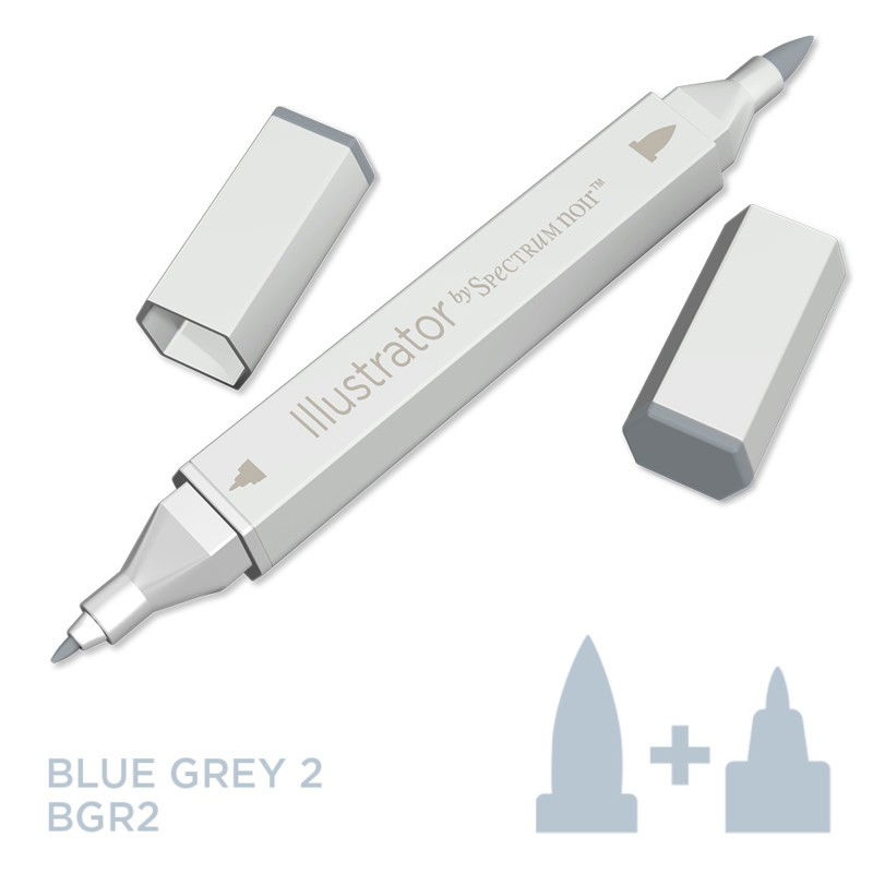 Spectrum Noir - Illustrator - Blue Grey 2