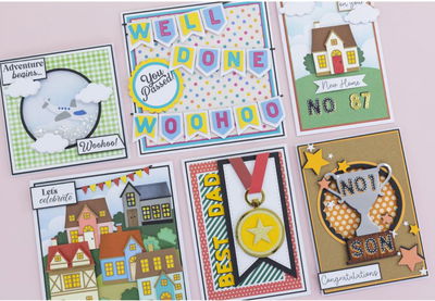 Crafters companion - metal die - Celebrate good times  Alphabet STAL
