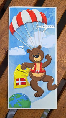 By Lene - Cutting & Embossing Die - Hot air balloon BLD 1784