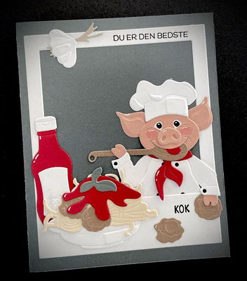 By Lene - Cutting & Embossing Die - Spaghetti  BLD1762