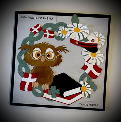 By Lene - Cutting & Embossing Die - Flower Wreath  BLD1829