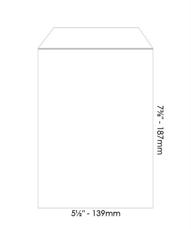 HobbyGros - Stamp & Die Storage Pockets 25/Pkg -139x187mm SS146