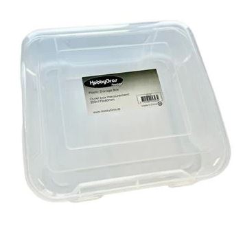 HobbyGros - Plastic Storage Box - For 15x15cm Paper SS122