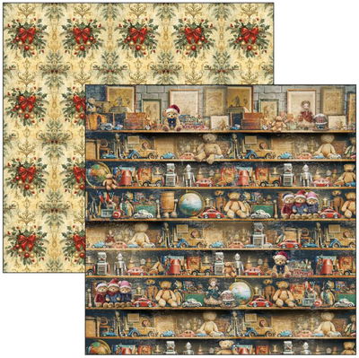 Ciao Bella - Toy shop - paper pad pattern 12x12