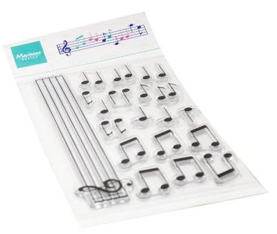 Marianne D - Clear Stamps - Musical Notes CS1175