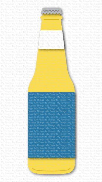 My Favorite Things - Die-namics -  Longneck Bottle  MFT-2686