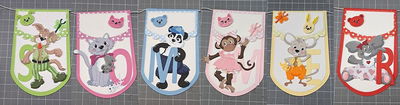 By Lene - Cutting & Embossing Die - Cute Banner BLD1741