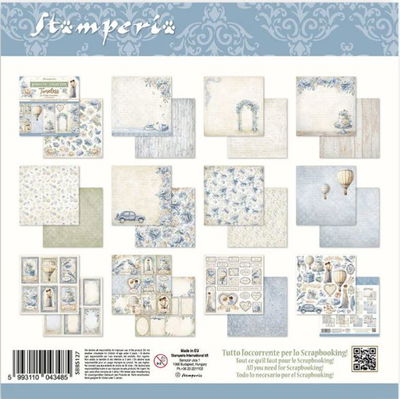 Stamperia - Paper Pad 8x8 - Timeless