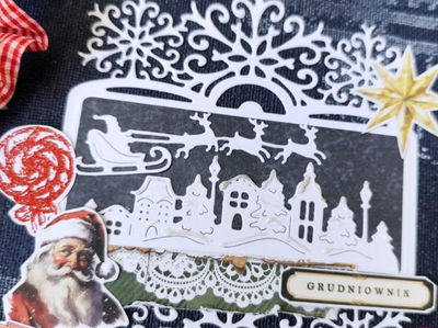 Craft and You - Die - Santa Claus with a Sleigh CW371