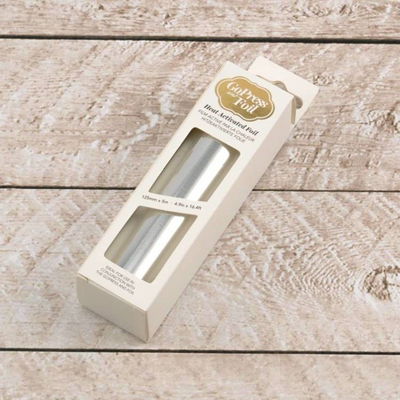 Foil - Silver Foil (Matte Finish) - 125mm x 5m