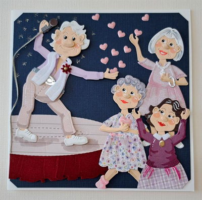 By Lene - Cutting & Embossing Die - Accessories for #BLD1853,  BLD1854