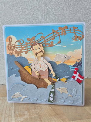 By Lene - Cutting & Embossing Die - A senior citizen - man  BLD1856